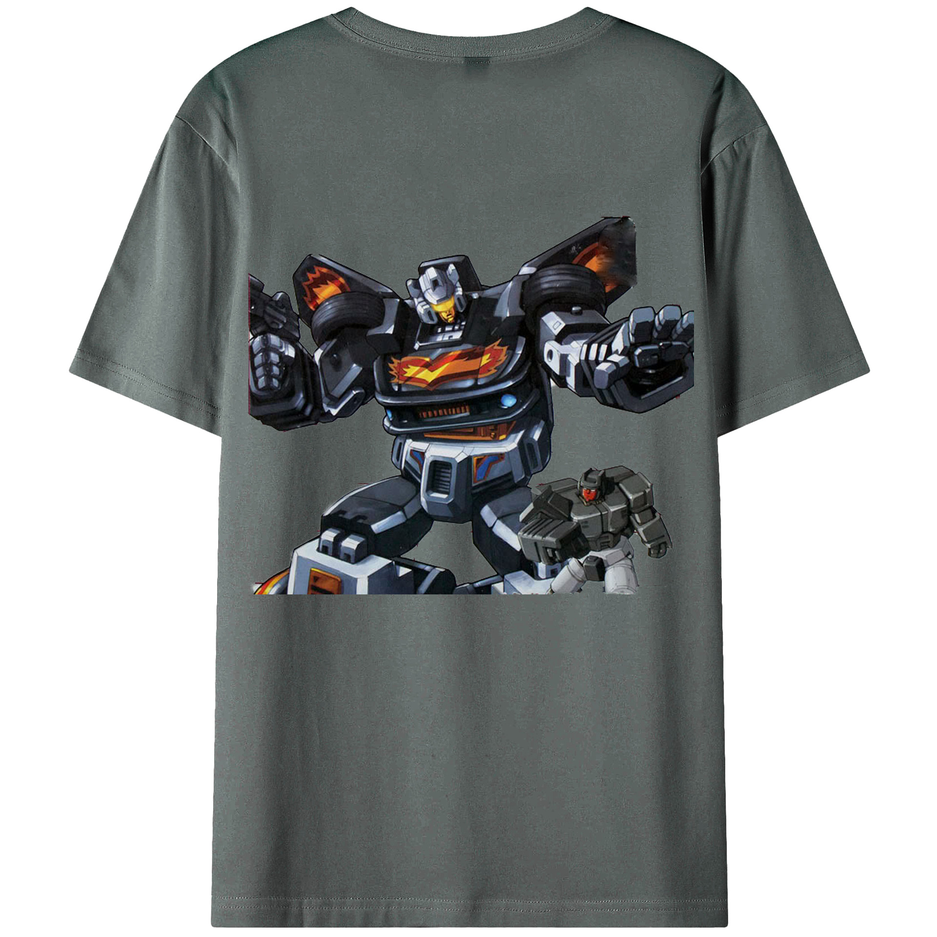 （画像用）  綿100％ メンズ半袖Tシャツ（バックプリント） 通気性